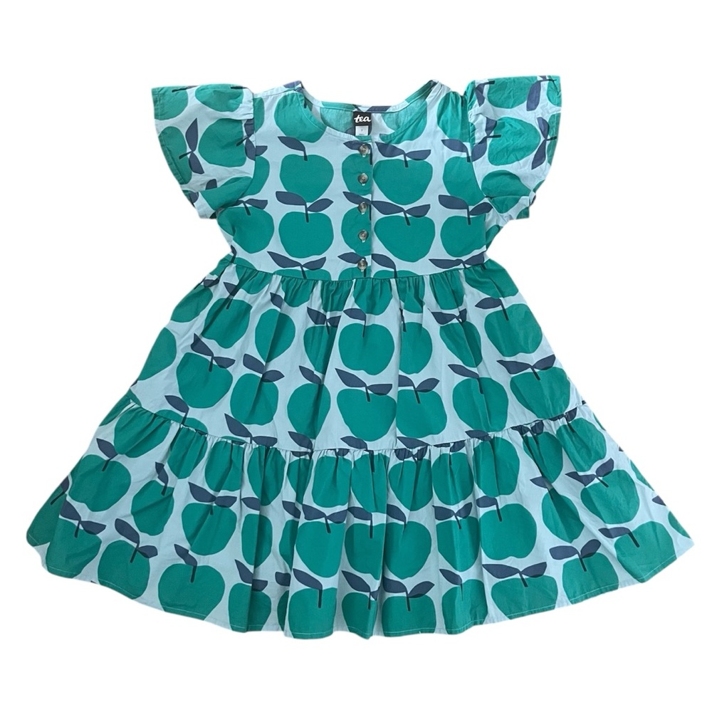 Tea Collection (7y) Green Apple Dress